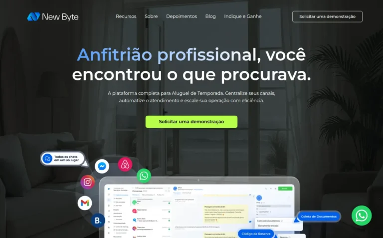 New Byte - Site Institucional feito pela Tecnolhar